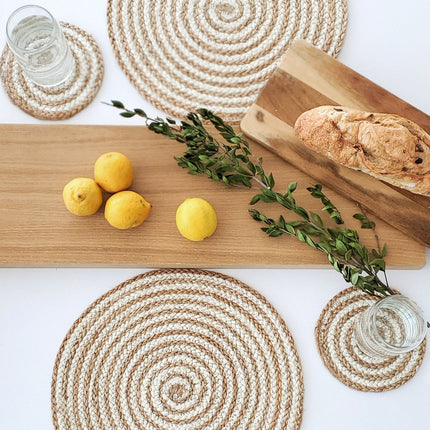 Kata Spiral Placemat - Natural (Set of 4)-2
