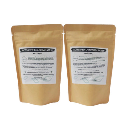 2-pack Activated Charcoal Facial Mask-0