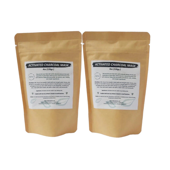 2-pack Activated Charcoal Facial Mask-0