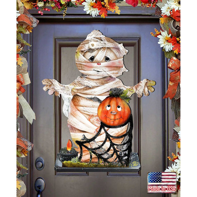 Some Mummy Loves You Halloween Door Decor by Jamie Mills-Price - Thanksgiving Halloween Decor - 8457406H-0
