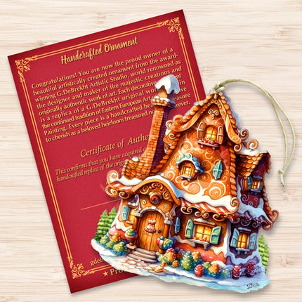 Magic House  Wooden Ornaments by G. Debrekht - Christmas Decor - 8100191-3-4