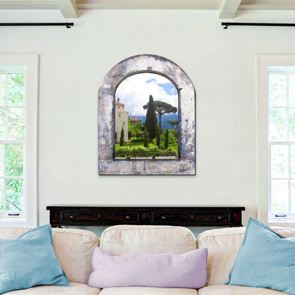 Castle by the Sea Wooden Wall Art by G. DeBrekht - Coastal Sea-Life Decor - 8491002W-4
