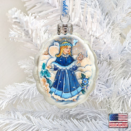Little Fairy Mercury Glass Ornament by G. DeBrekht - Christmas Decor - 773032-1