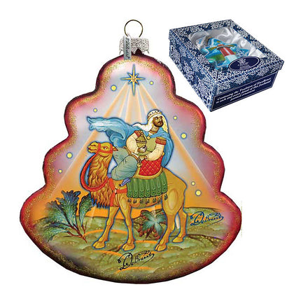 The King Tree Glass Ornament by G. DeBrekht - Christmas Décor - 762-039-4