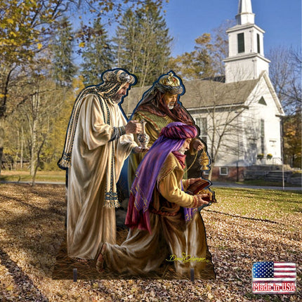 Three Kings Nativity Outdoor Decor by D. Gelsinger - Nativity Holiday Decor - 8461042-2F-1201-2