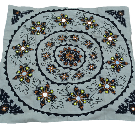 Mandala Upcycled Wall Hanging Home Decor Boho Tapestry-7