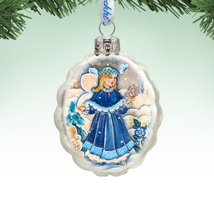 Little Fairy Mercury Glass Ornament by G. DeBrekht - Christmas Decor - 773032-0