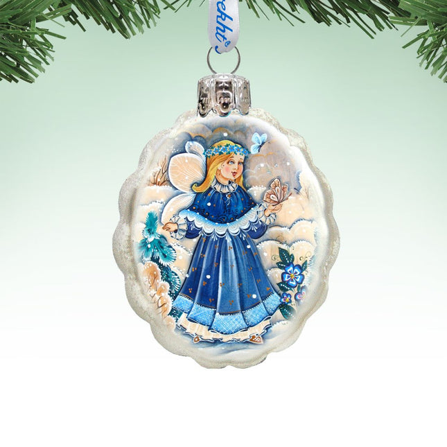 Little Fairy Mercury Glass Ornament by G. DeBrekht - Christmas Decor - 773032-0
