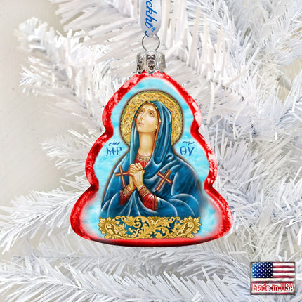 Maria Magdalena Mercury Glass Ornament by G. DeBrekht - Nativity Holiday Decor - 772022-1