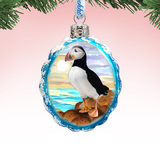 Bird Mercury Glass Ornament by G. DeBrekht - Wildlife Holiday Decor - 771043-0