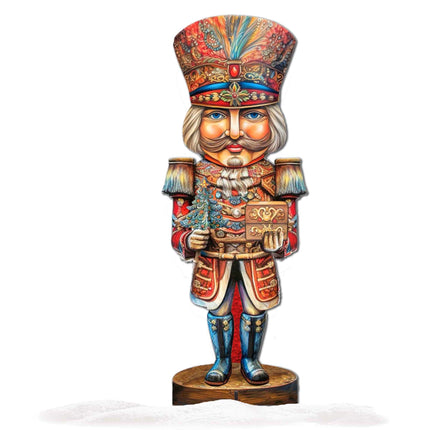 Nutcracker with a Heartwarming Surprise Outdoor Decor by G. Debrekht - Christmas Decor - 8611060F-4