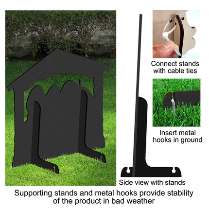 Three Kings Nativity Outdoor Decor by D. Gelsinger - Nativity Holiday Decor - 8461042-2F-1201-3