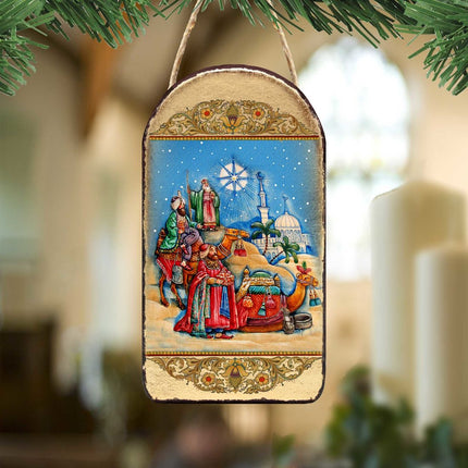 Three Kings Religious Christian Sacred Icon Ornament - Inspirational Icon Decor - 87039-0