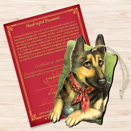 Spring Training Wooden Ornaments Pets by Laura Seeley - Pets Dog and Cats Decor - 8511015-LS-3