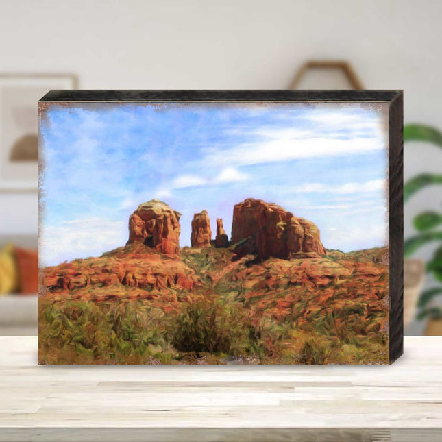Canyon Art Wooden Wall Art by Nature Wonders - Nature Wildlife Decor  - 95367B-0