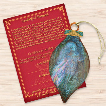 Forest Fairy Wooden Ornaments by Josephine Wall - Christmas Decor - 845620-JW-3