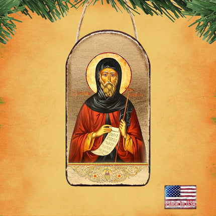 Saint Antoni Religious Christian Sacred Icon Ornament - Inspirational Icon Decor - 87062-1