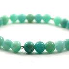 With Silver Beads / 16 cm (6.3 inches)(Small) / 6 mm