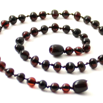 Baltic Amber Cherry Kids Necklace-0