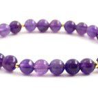 With Golden Silver Beads / 16 cm (6.3 inches)(Small) / 6 mm