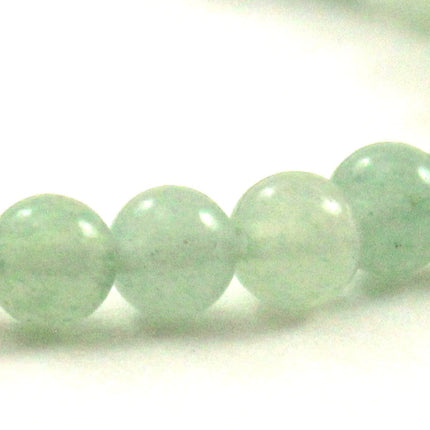 Stretch Bracelet With Green Aventurine Gemstones-2