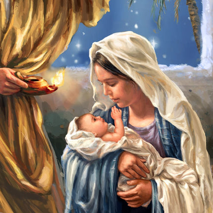 Glory to God Nativity Outdoor Decor by D. Gelsinger - Nativity Holiday Decor - 8461045F-DG-2