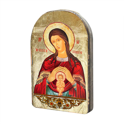 Resurrection Wooden Gold Plated Religious Christian Sacred Icon - Inspirational Icon Decor - 86017-4