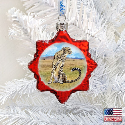 Japer Mercury Glass Ornament by G. DeBrekht - Wildlife Holiday Decor - 771040-1