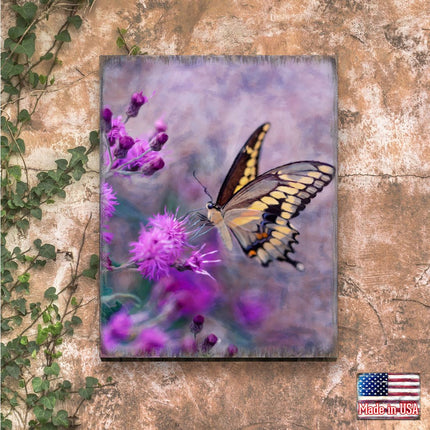 Machaon Art Wooden Wall Art by Nature Wonders - Nature Wildlife Decor  - 95391B-1