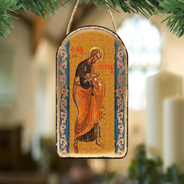 Saint Peter Religious Christian Sacred Icon Ornament - Inspirational Icon Decor - 87042-0