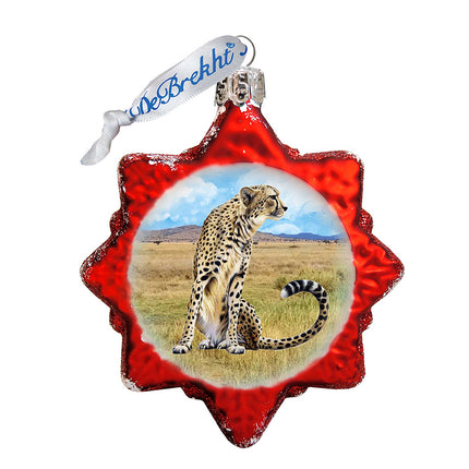 Japer Mercury Glass Ornament by G. DeBrekht - Wildlife Holiday Decor - 771040-4