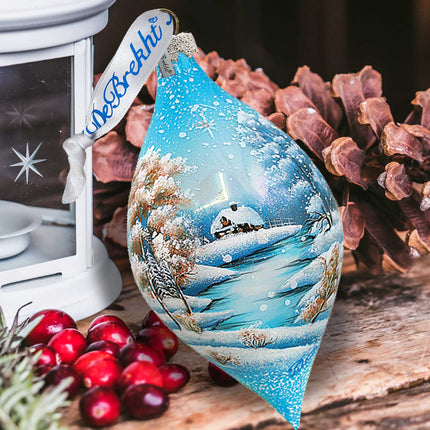 Wonderland Drop Glass Ornament by G. DeBrekht - Christmas Décor - 74170-1
