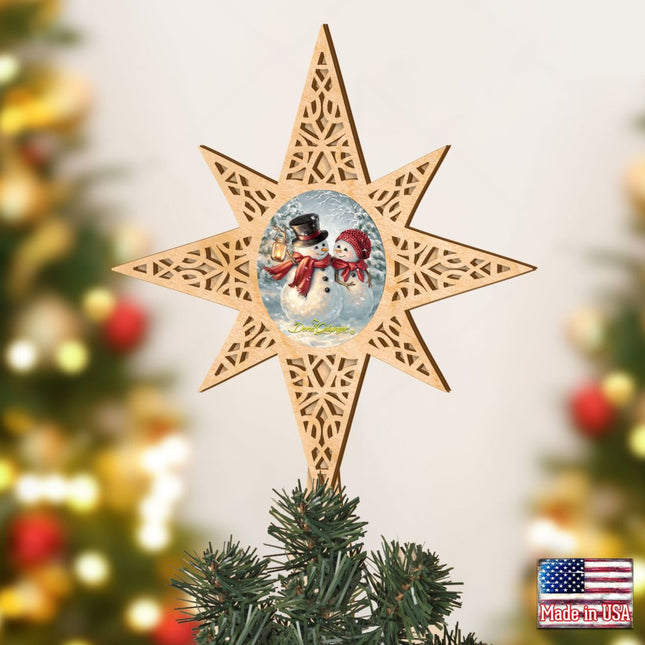 Snow Much In Love Tree Topper by D. Gelsinger - Christmas Decor - 89486-DG-0