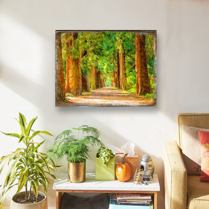 Laverriere Forest Art Wooden Wall Art by Nature Wonders - Nature Wildlife Decor  - 95244B-2