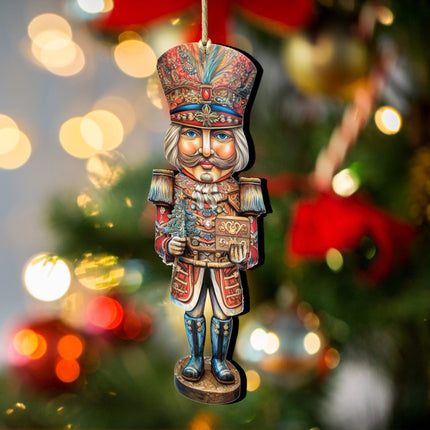 Nutcracker Prince Wooden Ornaments by G. Debrekht Christmas Decor - 8611060-1