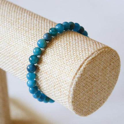 Blue Apatite Bracelet ✦ Communication, Shyness and Well-being-2