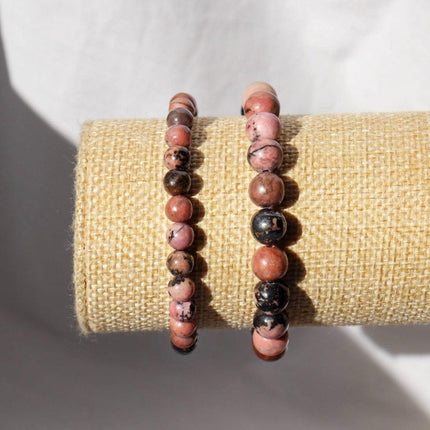 Rhodonite Bracelet ✦ Anti-stress and emotional well-being-1