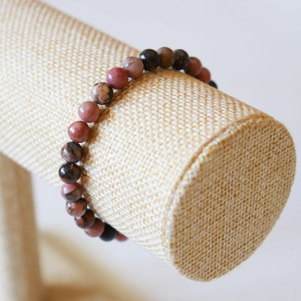Rhodonite Bracelet ✦ Anti-stress and emotional well-being-4