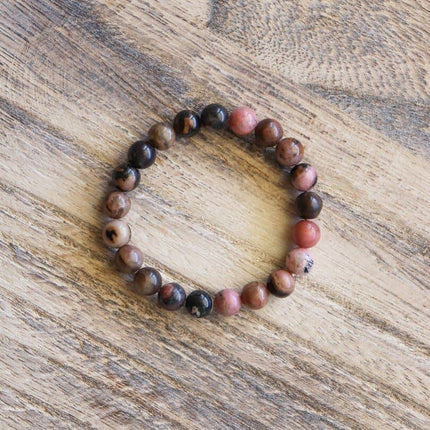 Rhodonite Bracelet ✦ Anti-stress and emotional well-being-3