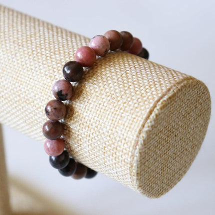 Rhodonite Bracelet ✦ Anti-stress and emotional well-being-2
