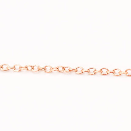 Gold-plated and 18k gold-plated stainless steel cable chain-1