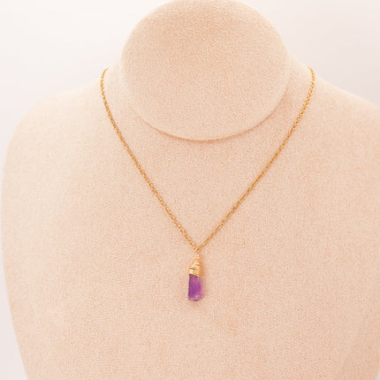 Pendant | Raw Amethyst nugget-1