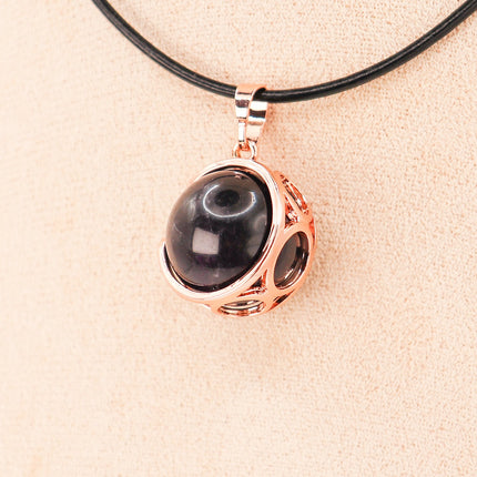Pendant | Amethyst Moon Sphere-0