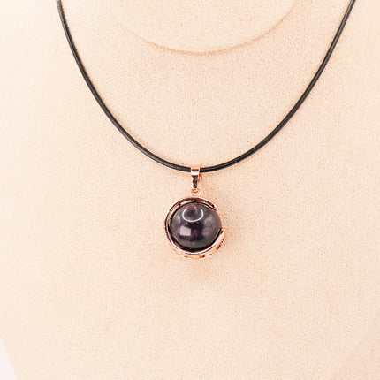 Pendant | Amethyst Moon Sphere-2