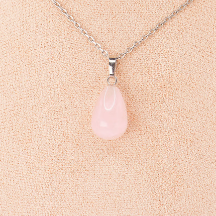 Pendant | Rose Quartz Drop-0