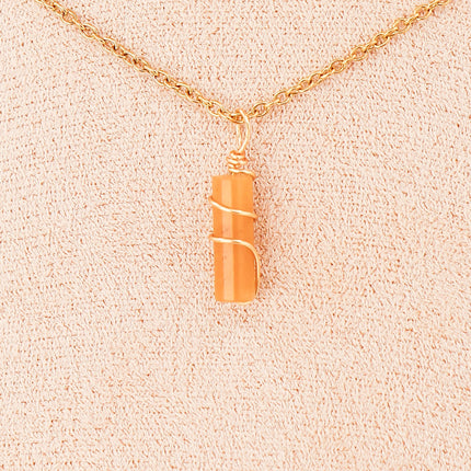 Pendant | Mini Jade Pillars “Plum Blossoms”-3