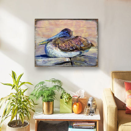 Sowell Seagal Wooden Coastal Wall Art by Nature Wonders - Coastal Sea-Life Decor - 95326B-2