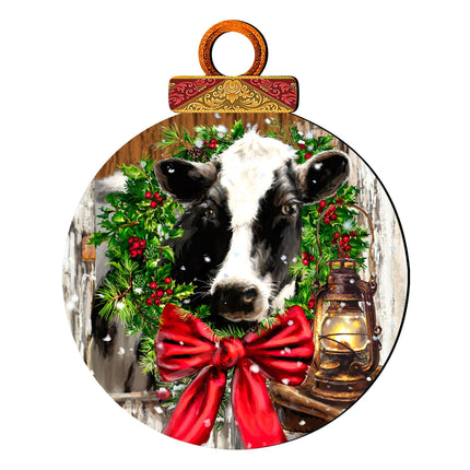 Christmas on the Farm Door Decor by D. Gelsinger - Christmas Decor - 8021128H-DG-4