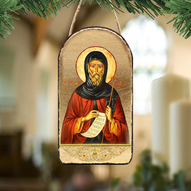 Saint Antoni Religious Christian Sacred Icon Ornament - Inspirational Icon Decor - 87062-0
