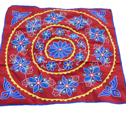 Mandala Upcycled Wall Hanging Home Decor Boho Tapestry-4